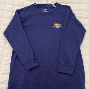 Southern Tide Kids Blue Long Sleeve Tee Size Small (6-7)